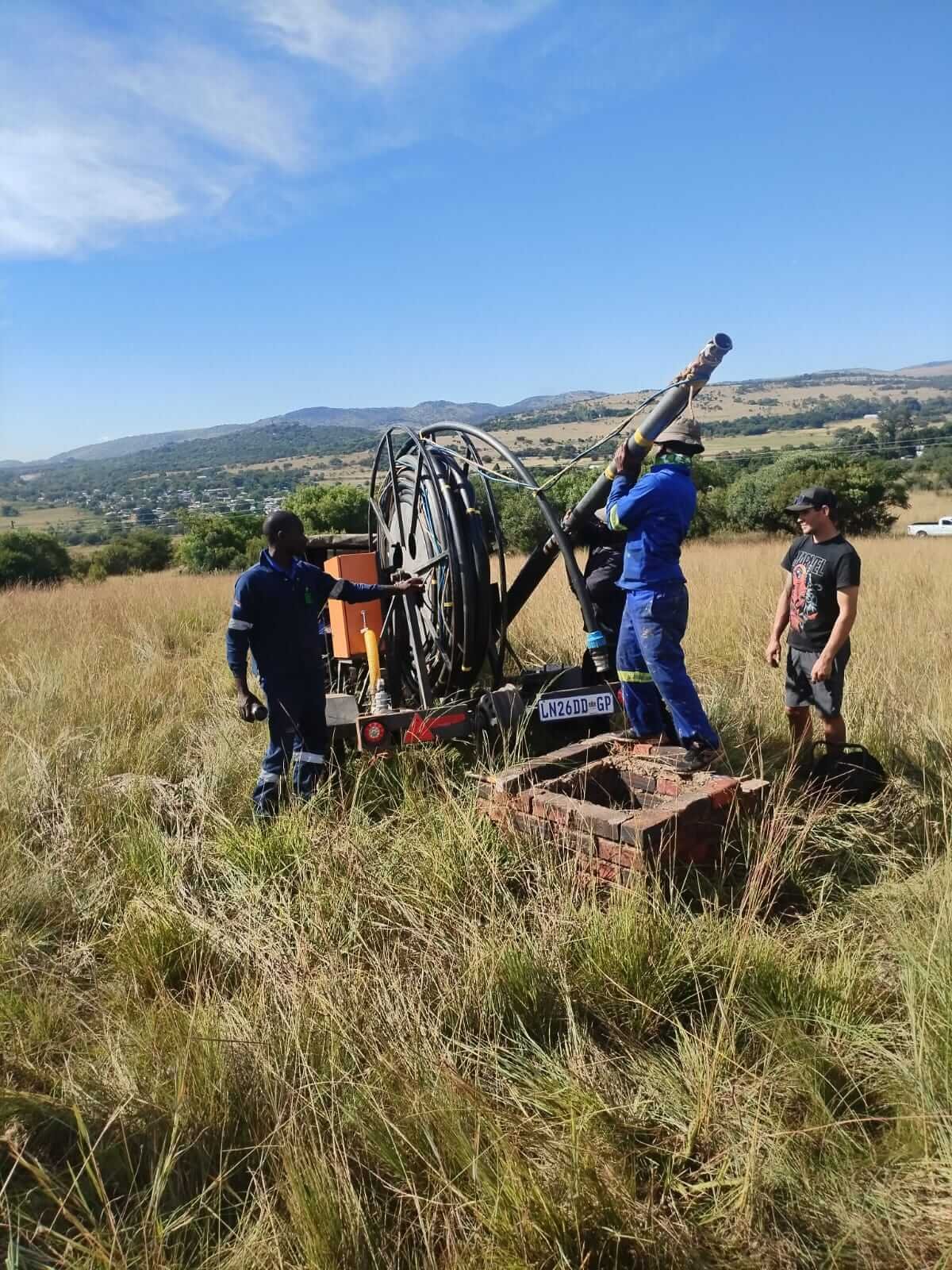 Drip Boreholes Team at work